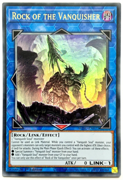 WISU-EN022 Rock of the Vanquisher - Ultra Rare 1st Edition Near Mint YuGiOh Card - Image 1