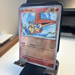 Pokemon TCG Victini 012/086 Holo Masterball English Card 2025 - Image 3
