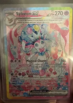 Pokemon Sylveon EX Sir 156/131 Prismatic Evolutions TCG Card - Image 1