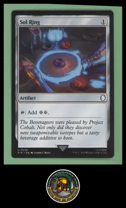 Universes Beyond: Fallout #239 Sol Ring - Image 1