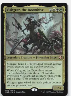 Vishgraz, the Doomhive *Foil* ONC 4 NM - Image 1
