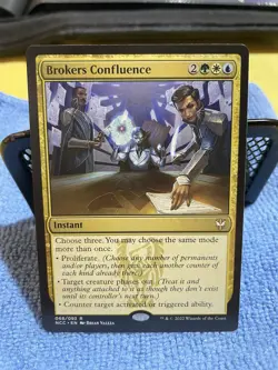 Magic: The Gathering Brokers Confluence Instant Rare Commander Streets of New C… - Image 1