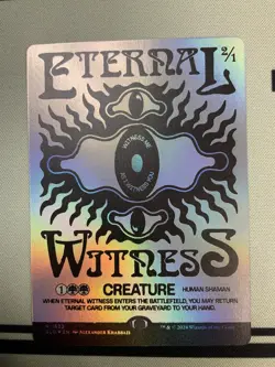 Eternal Witness (Rainbow Foil) (Secret Lair #1522) MTG - Image 1