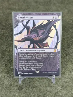 Bitterblossom #27 WOT 💎 Wilds of Eldraine: Enchanting Tales Magic MTG NM/M - Image 1