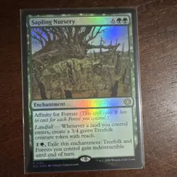 Magic: The Gathering Sapling Nursery Enchantment Rare ECL Green 0192 Holo - Image 1
