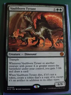 Vaultborn Tyrant Outlaws of Thunder Junction: the Big Score Regular - Image 1