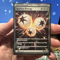 Pokemon Ignition Energy 124/094 Full art Phantasmal Flames - Image 1