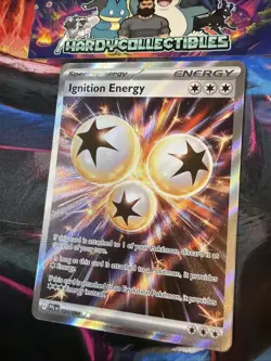 Pokemon Ignition Energy 124/094 Phantasmal Flames Full Art Holo Rare Mint - Image 2
