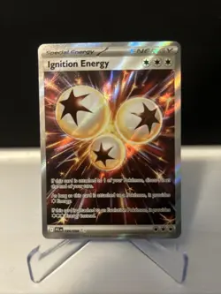 Ignition Energy Ultra Rare Energy Pokemon TCG Card Phantasmal Flames 124/094 - Image 1