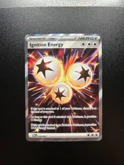 Ignition Energy 124/094 FULL ART - Phantasmal Flames - Pokemon TCG - NM - Image 1