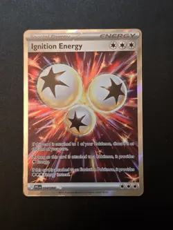 Ignition Energy - 124/094 Ultra Rare Full Art Phantasmal Flames Pokemon Card - Image 1