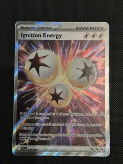 Ignition Energy 124/094 Me02: Phantasmal Flames Holo Pokemon Card Tcg Mint - Image 1