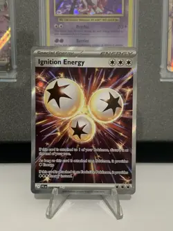 Pokemon TCG Phantasmal Flames Ignition Energy 124/094 Secret Rare Card Near Mint - Image 1