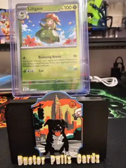 Pokemon TCG Lilligant Master Ball Pattern Uncommon SV: Black Bolt 007/086 NM - Image 1