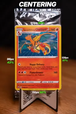 Special Delivery Charizard Pokemon Center Promo Card Sealed SWSH075 - Image 1