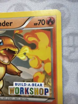Charmander - 17/113 - Build-a-Bear Promo Pokemon Light Creases On Back Of Card - Image 3