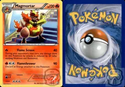 Magmortar 21/124 R Dragons Exalted Pokemon NM/M - Image 2