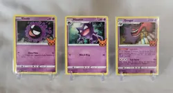 🔥 Pokemon TCG 🔥 Gengar Evolution Set 🔥 Trick or Trade Halloween Stamp ✈🚀 - Image 1