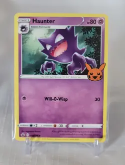 🔥 Pokemon TCG 🔥 Gengar Evolution Set 🔥 Trick or Trade Halloween Stamp ✈🚀 - Image 3