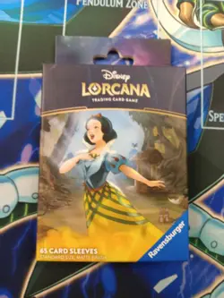 Lorcana Card Sleeves Lot Of 4 Packs matte finish standard size official disney - Image 2