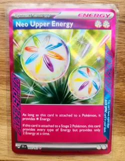 Pokemon Neo Upper Energy ACE SPEC Rare Holo SV05 Temporal Forces 162/162 - NM! - Image 1