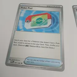 4x Poke Pad 081/088 x4 - NM Perfect Order Pokemon Playset ME03 - Image 5