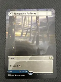 Hengegate Pathway/Mistgate Pathway (Borderless) #293 - MTG Kaldheim - Image 1