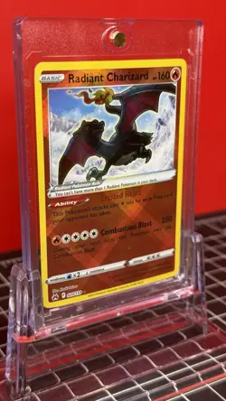 Radiant Charizard 020/159 Pokemon TCG: Crown Zenith Holo Ultra Rare -PACK FRESH- - Image 2