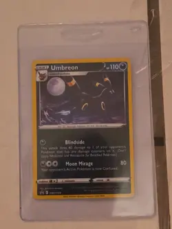 Umbreon ⭐ SWSH129 Holo Promo SWSH Black Star 2019 Pokemon NM - Image 2