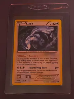 Pokemon TCG Lugia Fates Collide 78/124 Cracked Ice Holo - Image 2