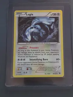 Pokemon TCG Lugia Fates Collide 78/124 Cracked Ice Holo - Image 3