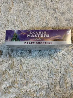 Double Masters 2022 Draft Booster Box MTG Factory Sealed In Hand - Image 2