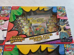 Pokemon Ascended Heroes Premium Poster Collection (Set of Gardevoir & Lucario) - Image 4