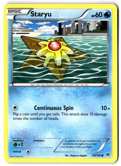 Staryu 29/162 Non-Holo 2015 Pokemon TCG - Image 1