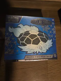 Pokemon TCG Scarlet & Violet Stellar Crown Factory Sealed Elite Trainer Box - Image 1