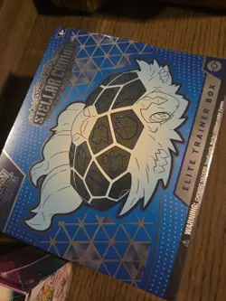 Pokemon TCG Scarlet & Violet Stellar Crown Factory Sealed Elite Trainer Box - Image 2