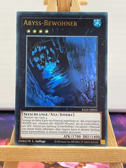 Abyss-Bewohner RA02-DE033 Ultra Rare Deutsch NM YUGIOH - Image 1