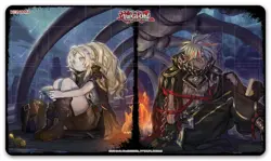 YU-GI-OH! ACCESSORIES Albaz Ecclesia and Tri-Brigade Game Mat / Playmat 4012927946305 - Image 1