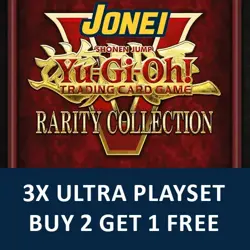 YuGiOh Rarity V 5 RA05 EN All 3x Single Ultra Rare Card Playset - Image 1