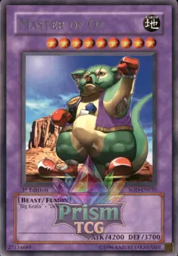 1st ed Master of Oz rare SOD-EN035 Yugioh - Image 1