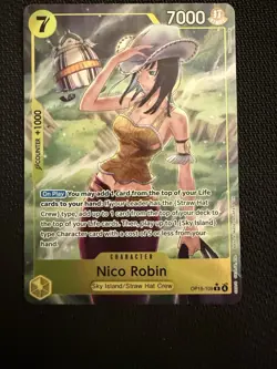 One Piece OP15-109 R Alt Art Nico Robin Adventure on KAMI's Island ENGLISH OP15 - Image 1
