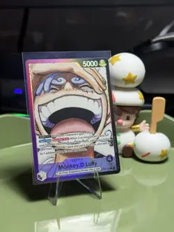 One Piece TCG Alt Art Leader Monkey.D.Luffy (OP09-061) English * TOP DAMAGE* - Image 1