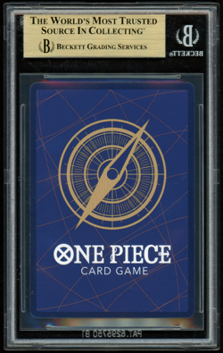 BGS 10 Pristine - Monkey D. Luffy OP11-058 Treasure Rare One Piece OP13 English - Image 3