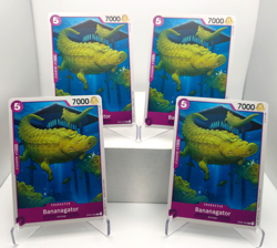 Bananagator Playset - OP04-062 x4 - Kingdoms of Intrigue - One Piece TCG - Image 1