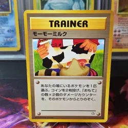 Pokemon Card Moo-Moo Milk BANNED Art Work Neo Genesis Japanese Light Play - Image 1