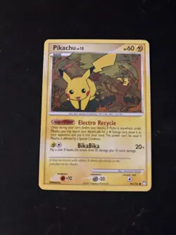 Pokemon TCG Pikachu Card 94/123 Non-Holo Common, Mysterious Treasures Series - Image 1