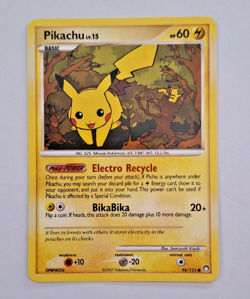 Pikachu 94/123 Pokemon Card - Diamond & Pearl Mysterious Treasures - Image 1