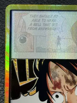 Luffy / Golden Bell Gold DON!! Card - OP15: Adventure On Kamis Island English NM - Image 2