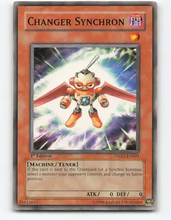 Changer Synchron #TSHD-EN004 1st edition Yugioh Card - Image 1