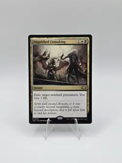 Anguished Unmaking Commander: Tarkir: Dragonstorm Regular Near Mint - Image 1